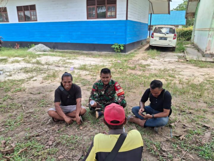 Babinsa Koramil 1015-07/Parenggean Melaksanakan Komsos Dengan Warga Binaan