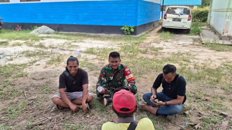 Babinsa Koramil 1015-07/Parenggean Melaksanakan Komsos Dengan Warga Binaan