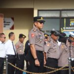 Pimpin Apel Pagi, Kabag Ops Polres Kotim Tekankan Kesehatan, Kebersihan Mako, dan Kedisiplinan Personel