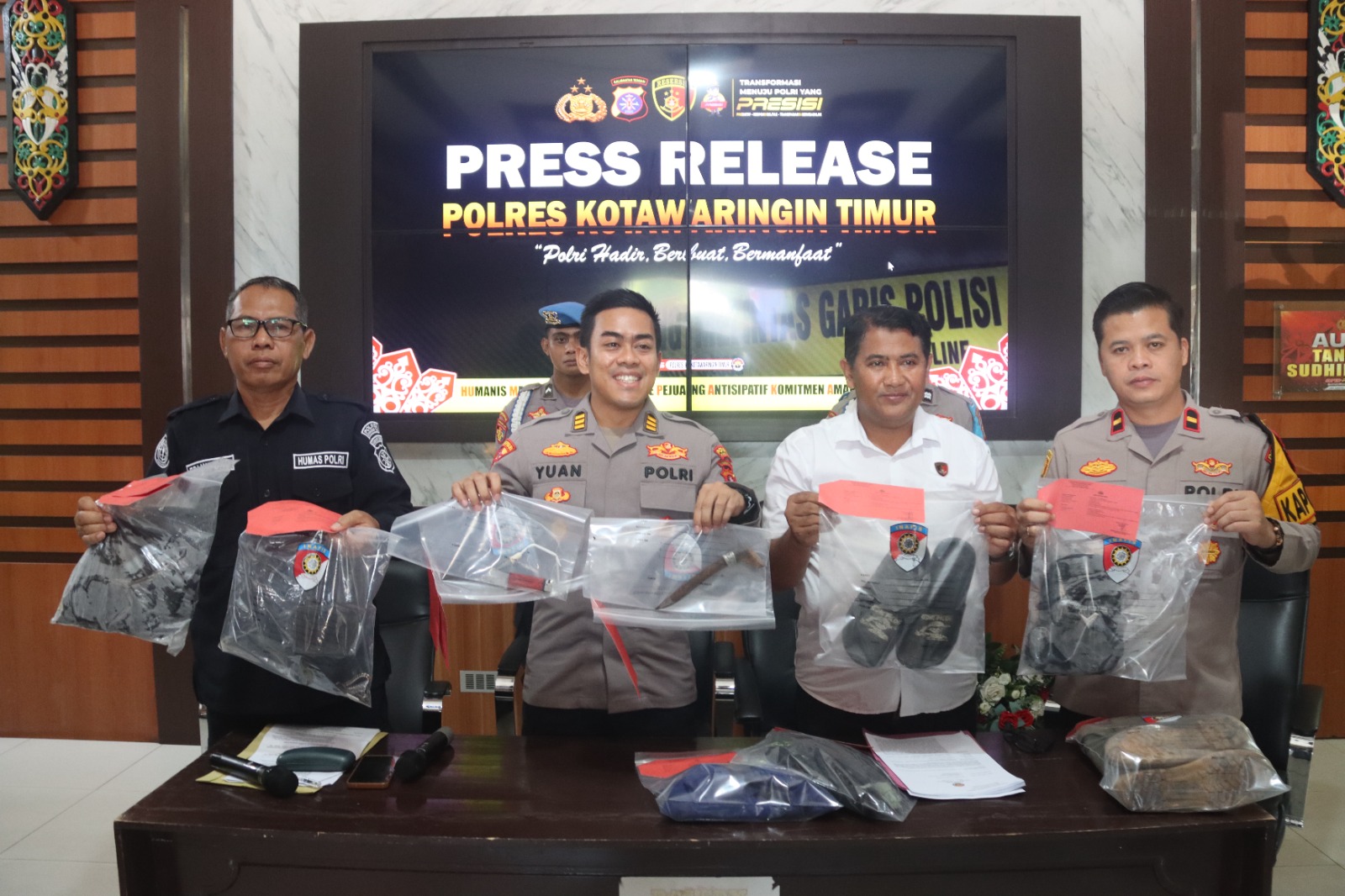 Pengaruh Miras dan Narkoba, Pria di Kotim Tega Habisi Korban dengan Badik