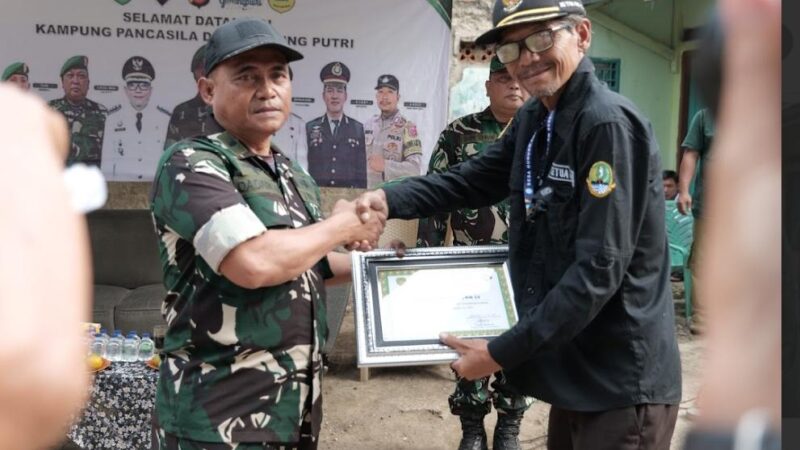 Sinergi TNI AD – Warga Kampung Pancasila Hidupkan Kembali Terowongan Garuda