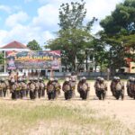 Unjuk Ketangguhan, Sat Samapta Polres Kotim Beri Penampilan Terbaik di Lomba Dalmas Polda Kalteng