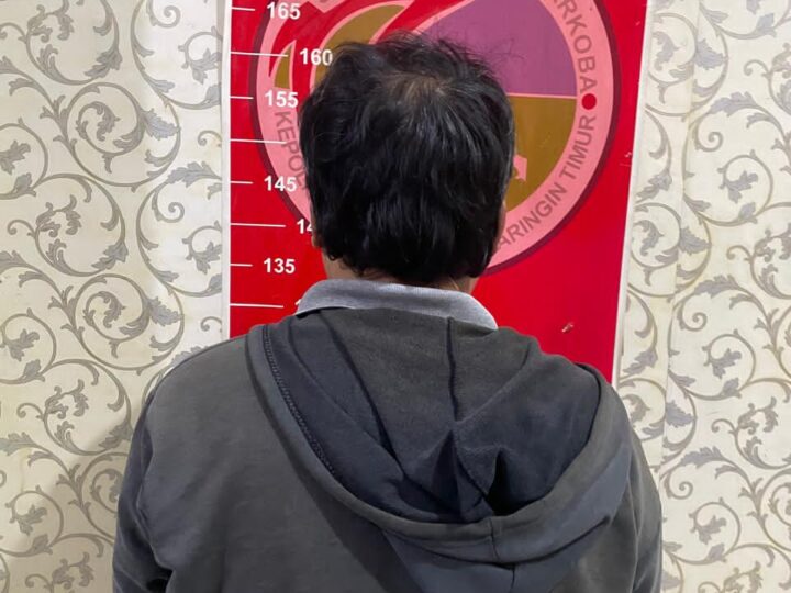 Bawa 4 Paket Sabu, Pria Paruh Baya di Sampit Diamankan Satresnarkoba Polres Kotim