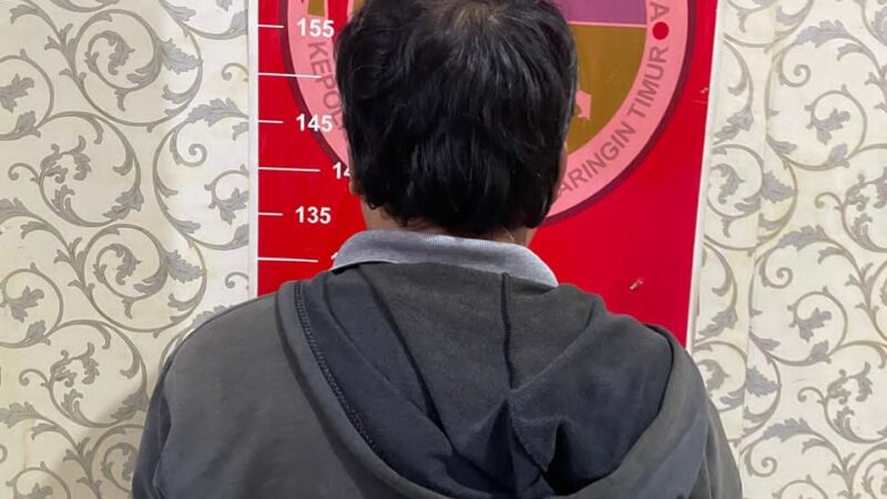 Bawa 4 Paket Sabu, Pria Paruh Baya di Sampit Diamankan Satresnarkoba Polres Kotim