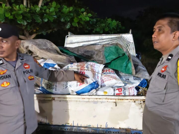 Polsek Jaya Karya Ungkap Tindak Pidana Ekonomi, Gagalkan Penyelewengan 80 Karung Pupuk Bersubsidi