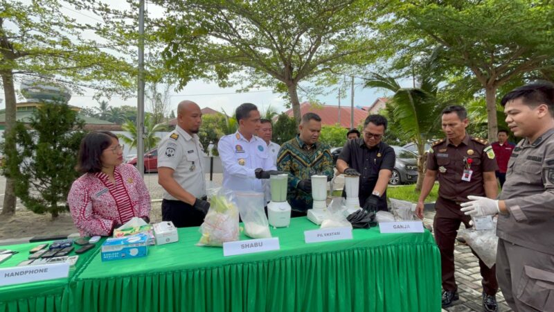 Kejaksaan Negeri Deli Serdang Laksanakan Pemusnahan Barang Bukti Yang Sudah Berkekuatan Hukum Tetap (Inkracht Van Gewijsde)