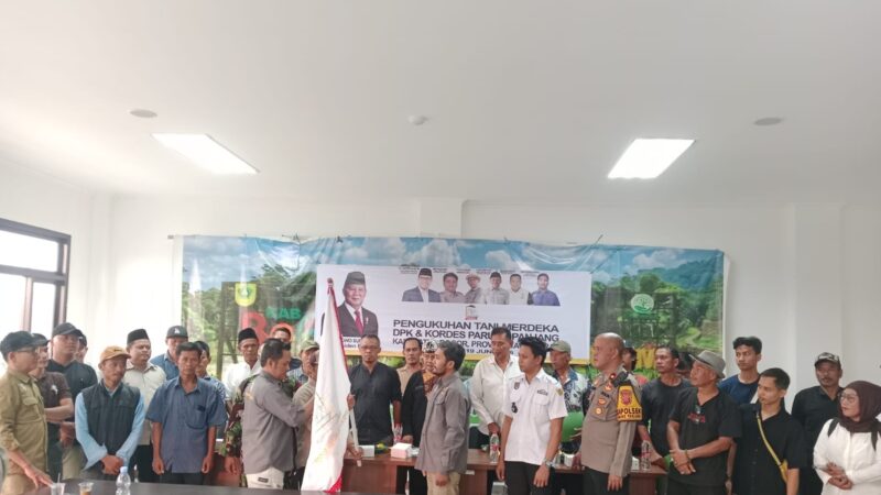 Perkuat Ketahanan Pangan, Pengurus Tani Merdeka Indonesia Kecamatan Parungpanjang Resmi Dilantik