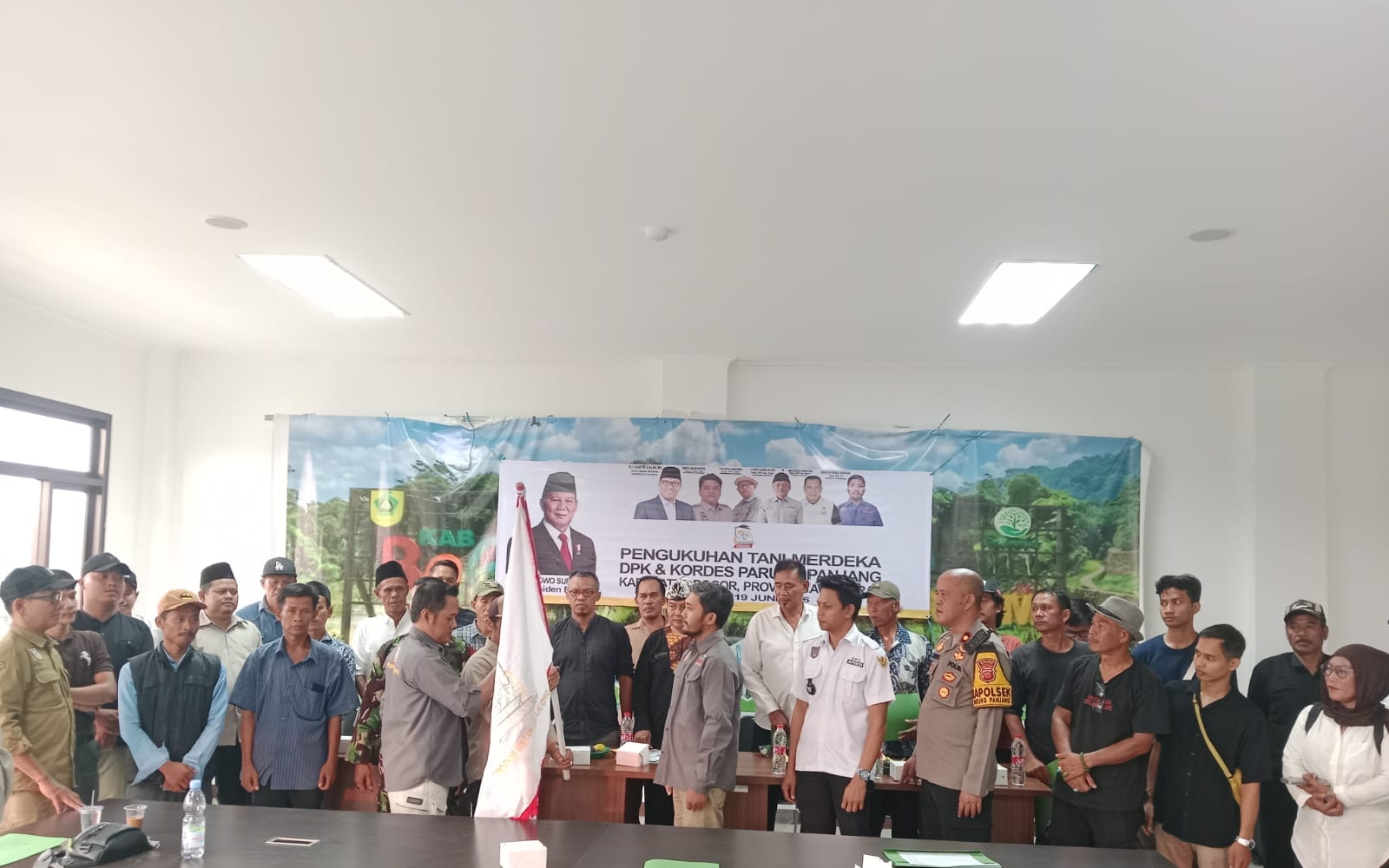 Perkuat Ketahanan Pangan, Pengurus Tani Merdeka Indonesia Kecamatan Parungpanjang Resmi Dilantik