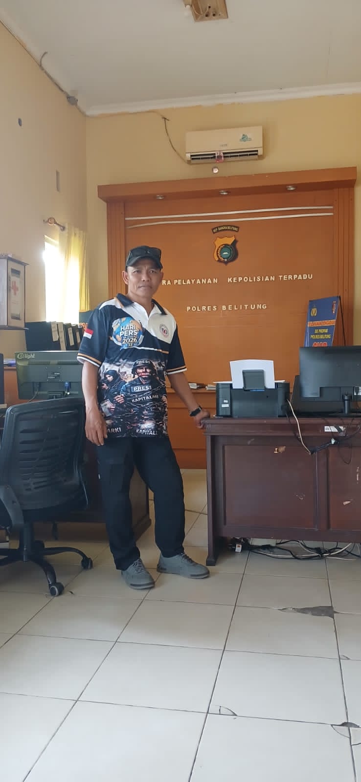 Oknum Pengusaha Kapal Kayu Intimidasi Wartawan Media Online, Dilaporkan ke Pihak Kepolisian Belitung