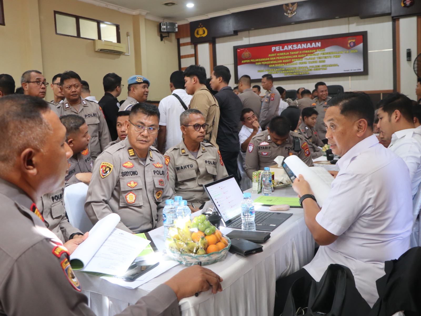 Wujudkan Tata Kelola Akuntabel, Polres Kotim Ikuti Audit Kinerja Tahap II Itwasum Polri TA 2026