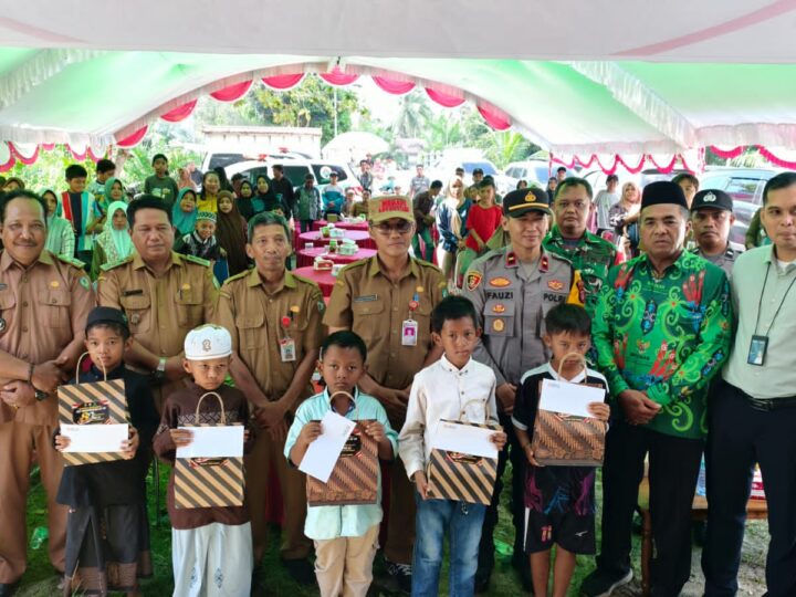 Sambut HUT Bhayangkara ke-80, Polsek Jaya Karya dan Baznas Gelar Khitanan Massal untuk 50 Anak di Teluk Sampit