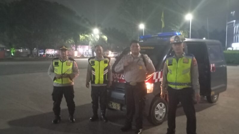 IPTU Rusandi Pimpin Patroli KRYD, Polsek Cikupa Antisipasi Gangguan Kamtibmas Malam Hari
