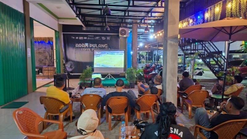 Pererat Silaturahmi, Kodim 1015/Sampit Gelar Nobar Piala Dunia 2026 Bersama Warga