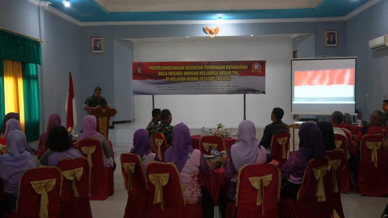 Kodim 1015/Sampit Perkuat Semangat Bela Negara Keluarga Besar TNI di Kotawaringin Timur