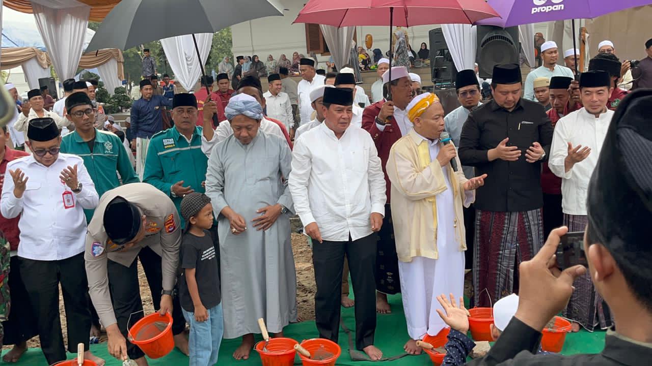 Kapolresta Tangerang dan Bupati Hadiri Peletakan Batu Pertama Maqbaroh Al-Istiqlaliyyah