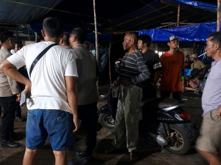 Respons Cepat Laporan Warga, Polsek Sabangau Cek Dugaan Perjudian Dadu di Acara Tiwah