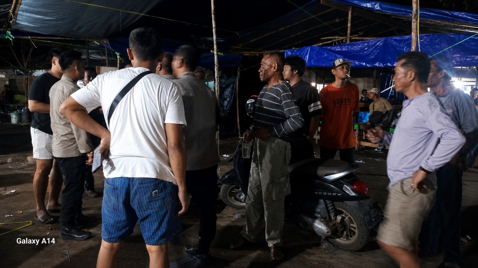 Respons Cepat Laporan Warga, Polsek Sabangau Cek Dugaan Perjudian Dadu di Acara Tiwah