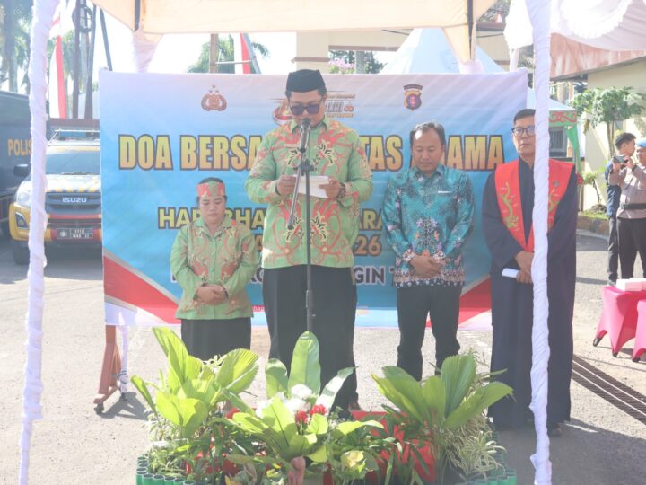 Sambut Hari Bhayangkara ke-80, Polres Kotim Gelar Doa Bersama Lintas Agama Demi Kamtibmas Kondusif
