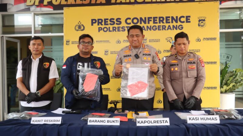 Polresta Tangerang Amankan Dua Orang Kasus Kekerasan Seksual Kepada Anak di Bawah Umur