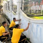 Sambut Hari Bhayangkara ke-80, Polres Cianjur Hapus Coretan “ACAB” di 14 Titik