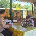 Giat Jumat Curhat Oleh Anggota Polsek Kumai