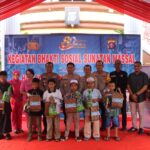 Sambut HUT Bhayangkara ke-80, Kapolres Kotim Buka Bhakti Sosial dan Sunatan Massal di Polsek Baamang