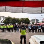 Polsek Cikupa Kawal Ribuan Warga PSHT, Pengesahan Berlangsung Aman dan Kondusif