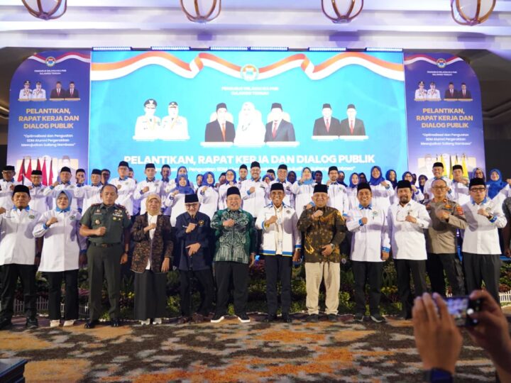 Danrem 132/Tadulako Hadiri Pelantikan dan Raker IKA PMII Sulteng, Dorong Penguatan SDM Wujudkan Sulteng Nambaso