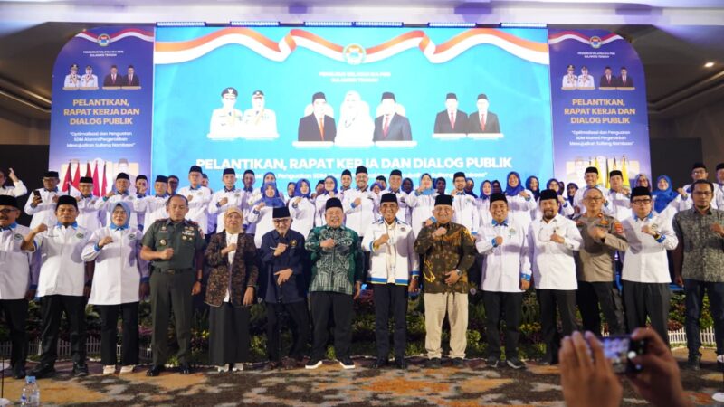 Danrem 132/Tadulako Hadiri Pelantikan dan Raker IKA PMII Sulteng, Dorong Penguatan SDM Wujudkan Sulteng Nambaso