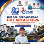 Alumni Kawan SMA Aci’ Mengapresiasi Kinerja Bupati dr.H.Asri Ludin Tambunan
