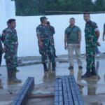 Akselerasi Pembangunan, Dandim 1015/Sampit Dampingi Pamen Ahli Kodam XXII/TB Monitor Proyek KDKMP dan Jembatan Garuda
