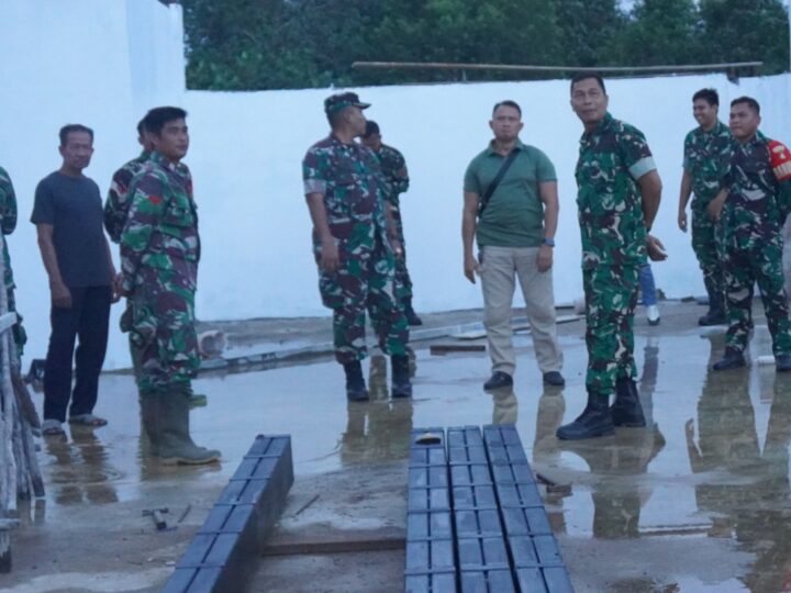 Akselerasi Pembangunan, Dandim 1015/Sampit Dampingi Pamen Ahli Kodam XXII/TB Monitor Proyek KDKMP dan Jembatan Garuda