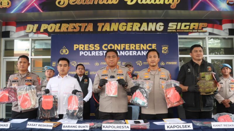 Polisi Ungkap Pembunuhan Pedagang Cilok di Cikupa, Anak dan Ayah Jadi Tersangka