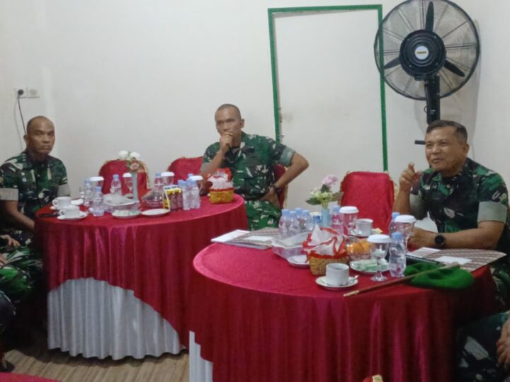 Pastikan Proyek Strategis Berjalan Baik, Kasdam XXII/Tambun Bungai Tinjau Makodim 1015/Sampit
