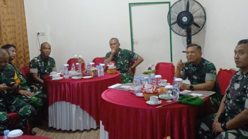 Pastikan Proyek Strategis Berjalan Baik, Kasdam XXII/Tambun Bungai Tinjau Makodim 1015/Sampit