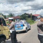 Tekan Angka Kecelakaan, Satlantas Polres Kotim Gelar Patroli Simpatik dan Edukasi Humanis