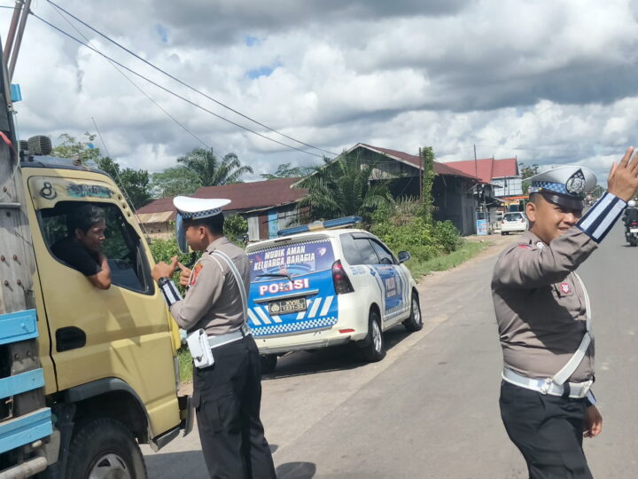 Tekan Angka Kecelakaan, Satlantas Polres Kotim Gelar Patroli Simpatik dan Edukasi Humanis