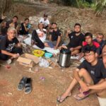 Warga Pesona Kahuripan 10 Blok E Gotong Royong Untuk Pembuatan Lapangan Badminton