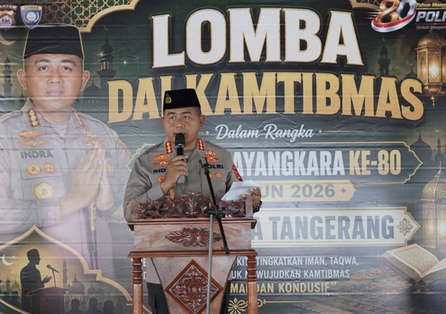 Polresta Tangerang Gelar Lomba Dai Kamtibmas Jelang Hari Bhayangkara Ke-80