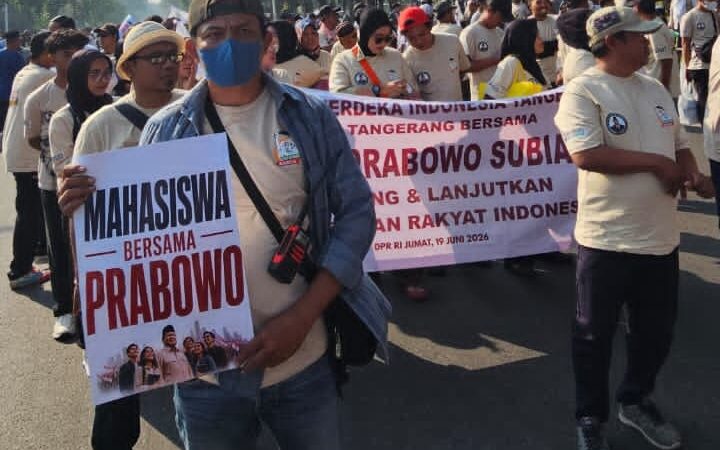 DPD Tani Merdeka Indonesia Kabupaten Tangerang Gelar Aksi Dukungan terhadap Program Kerakyatan Presiden Prabowo Subianto