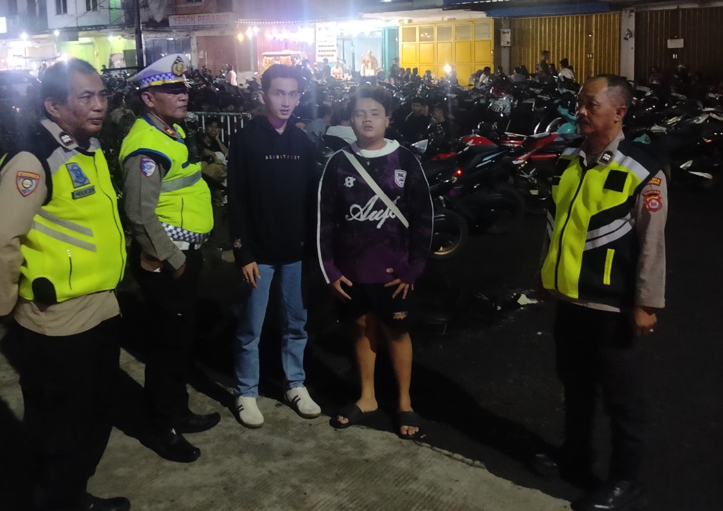 IPTU Udi Muhdi Pimpin Patroli Mobile, Antisipasi Gangguan Kamtibmas di Cikupa