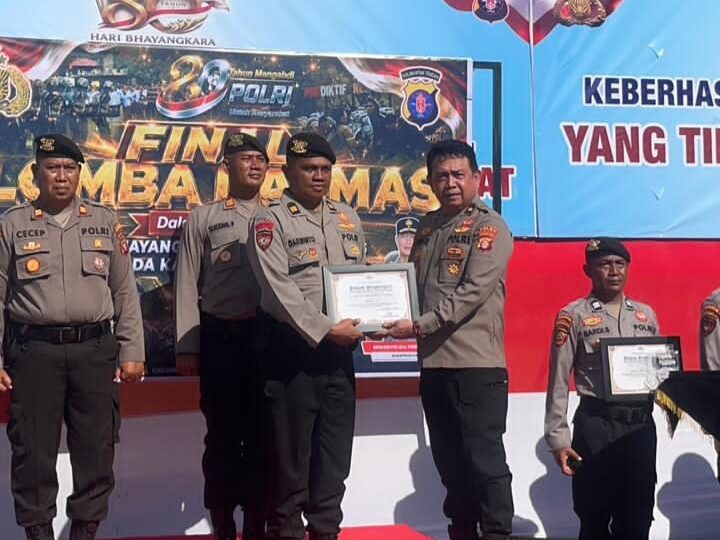 Sambut Hari Bhayangkara ke-80, Satsamapta Polres Kotim Raih Juara III Lomba Video Patroli Tingkat Polda Kalteng