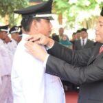 BUPATI H.SUBANDI DAN WAKILNYA RESMI MELANTIK 80 KEPALA DESA TERPILIH DI SIDOARJO