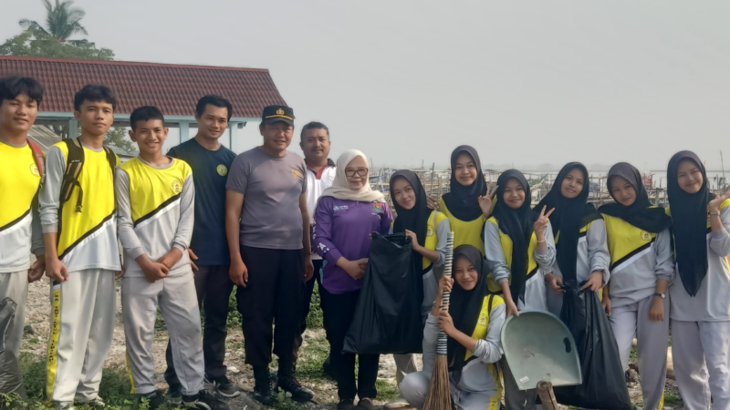 Polsek Mauk Hadir dalam Gerakan Indonesia ASRI Bersama Forkopimcam Kecamatan Mauk