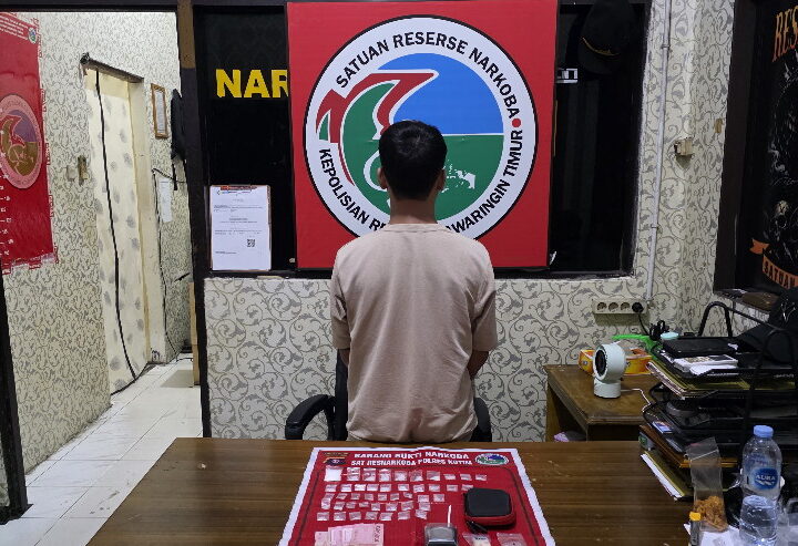Jual Sabu di Toko Vapor, Seorang Pria di Parenggean Diamankan Satresnarkoba Polres Kotim