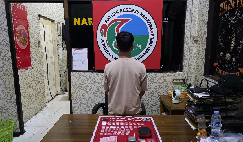 Jual Sabu di Toko Vapor, Seorang Pria di Parenggean Diamankan Satresnarkoba Polres Kotim