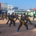 Tingkatkan Profesionalisme Prajurit, Kodim 1015/Sampit Gelar Latihan Pencak Silat Militer