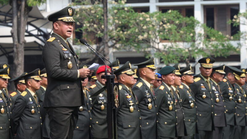 Terima 514 Perwira Remaja Akmil, Kasad Tekankan Kepemimpinan dan Pengabdian