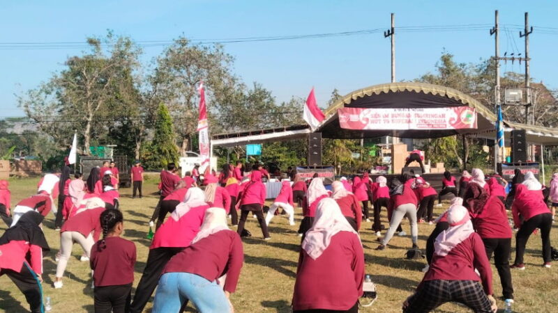 KPRI-BG Bandung Tulungagung Gelar Senam Bungah Sumringah, Peringati HUT ke-79 Koperasi Indonesia