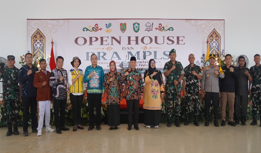 Dandim 1015/Sampit Hadiri Open House dan Pra MPLS Sekolah Rakyat Terintegrasi 1 Kotim